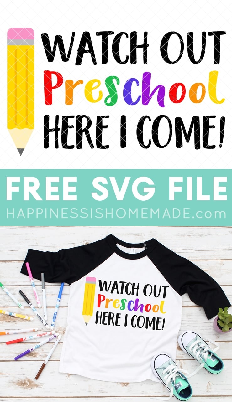 free back to school svg file and shirt
