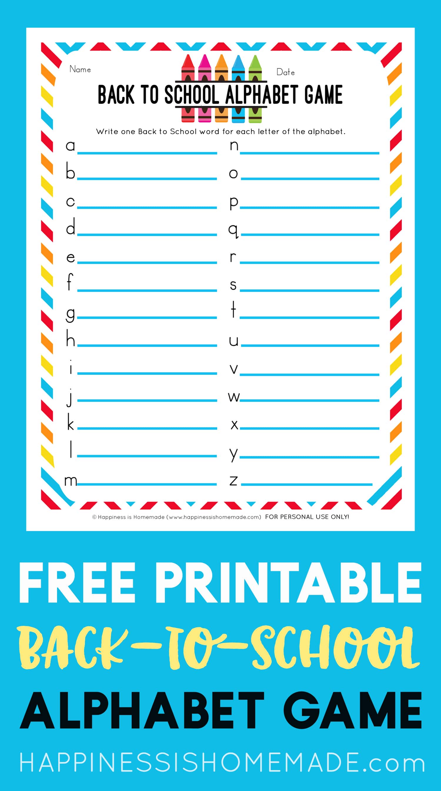 free printable back to school alphabet game