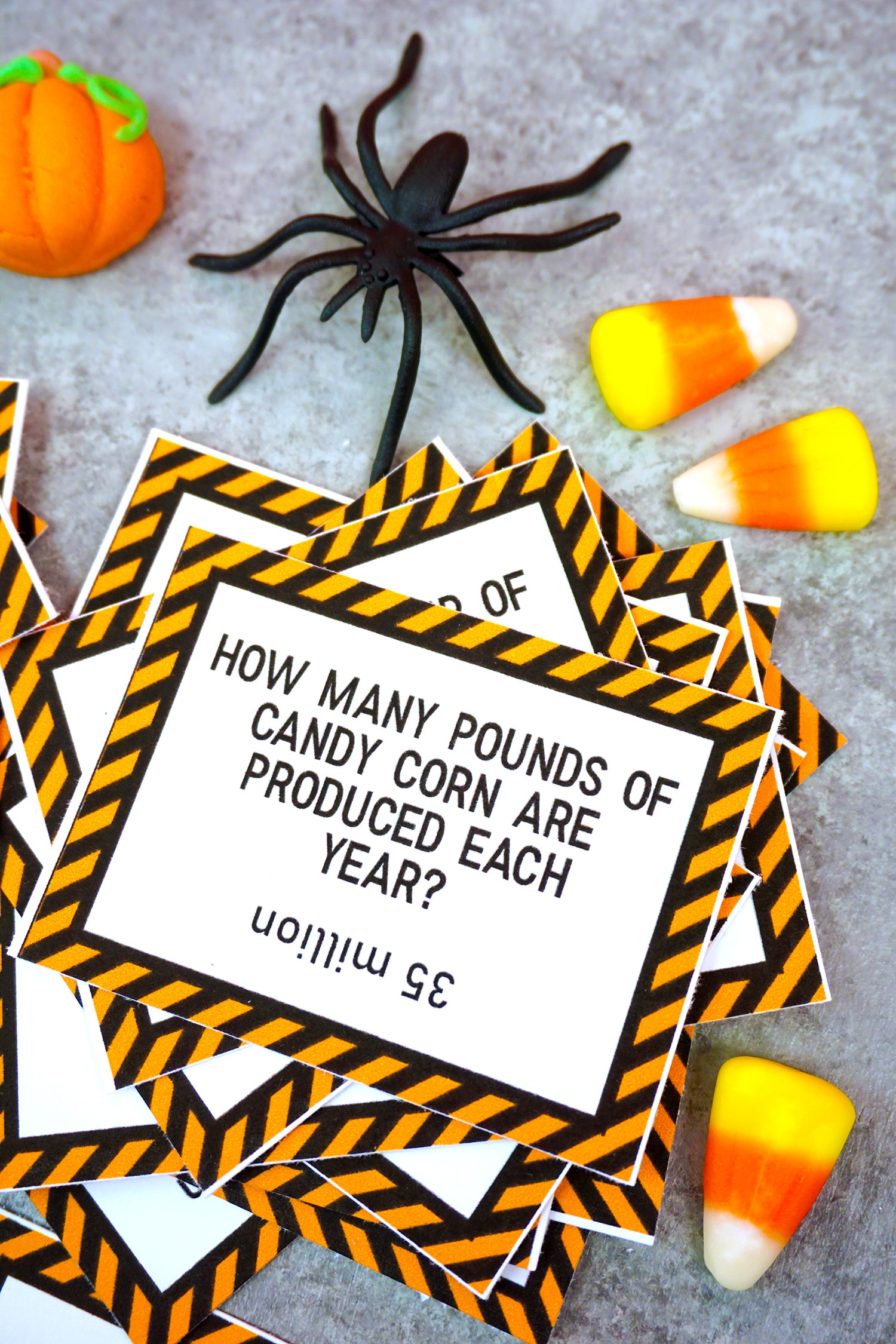 printable halloween trivia cards