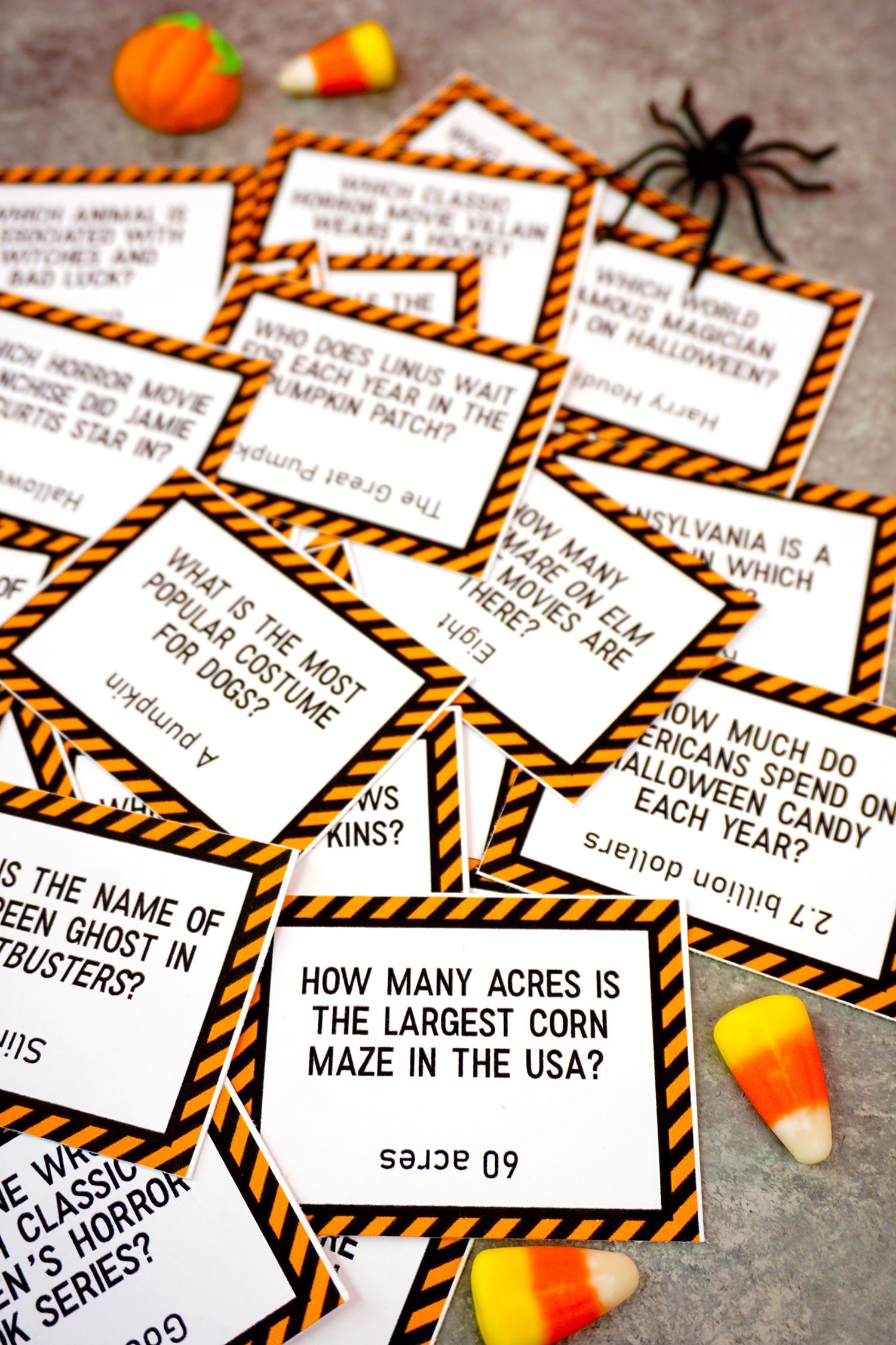 Horror Movie Trivia Halloween Game