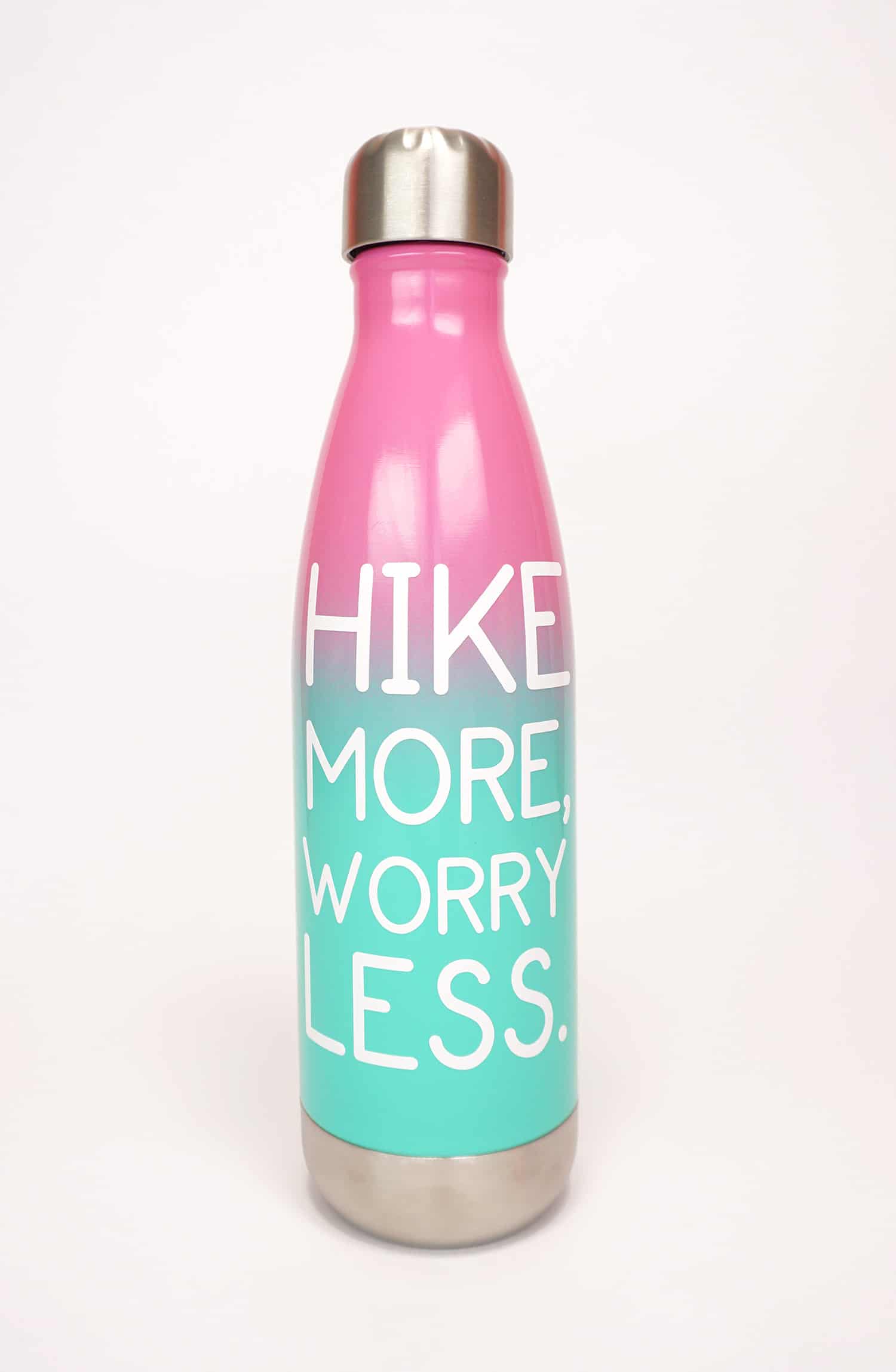 DIY outdoorsy themed water bottles