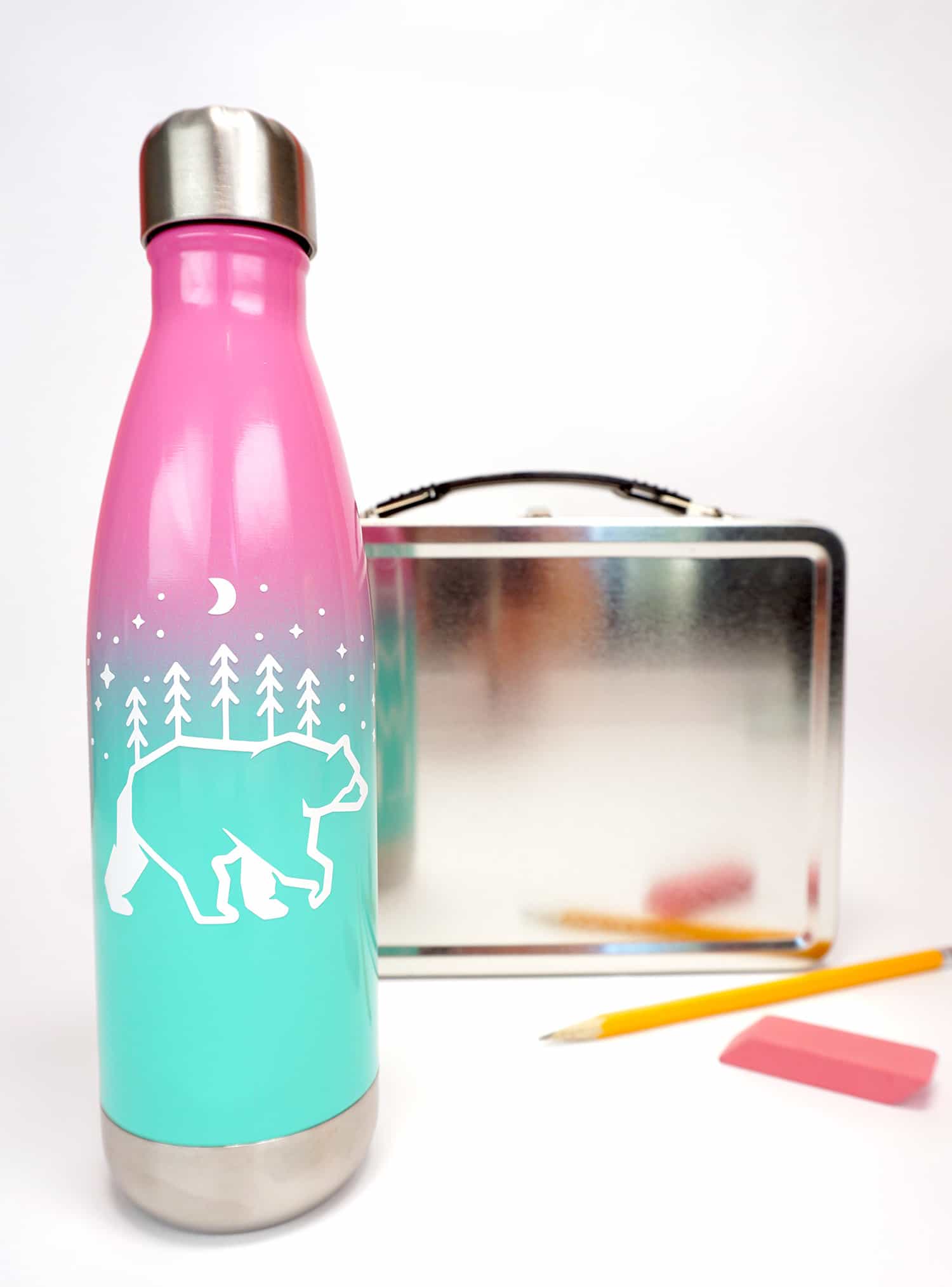 Custom Water Bottle for Kids, Back to School Water Bottle