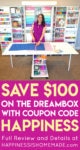 save $100 on the dreambox with coupon code 