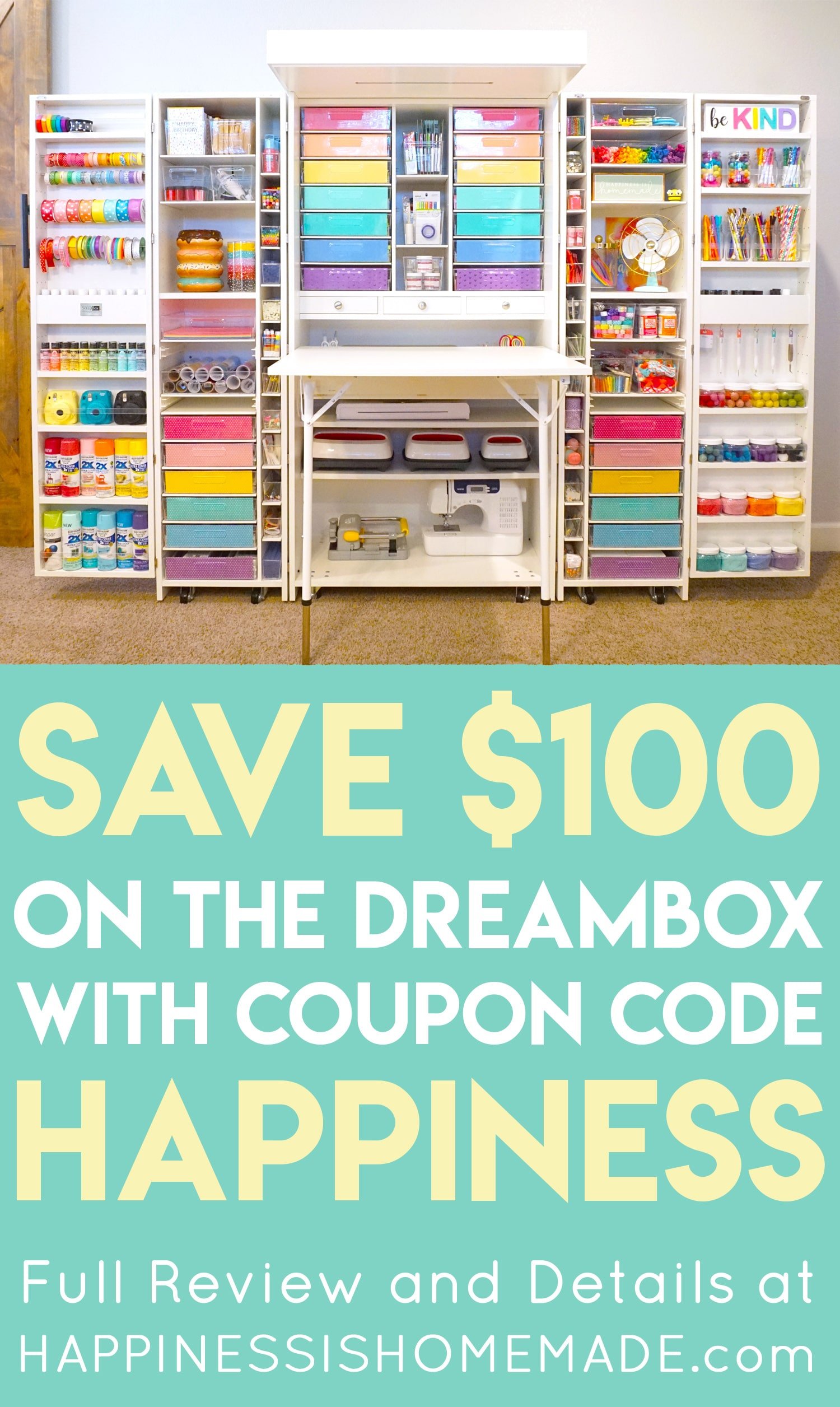 DreamBox Craft Table & Storage • Smart Cutting Machine FUN