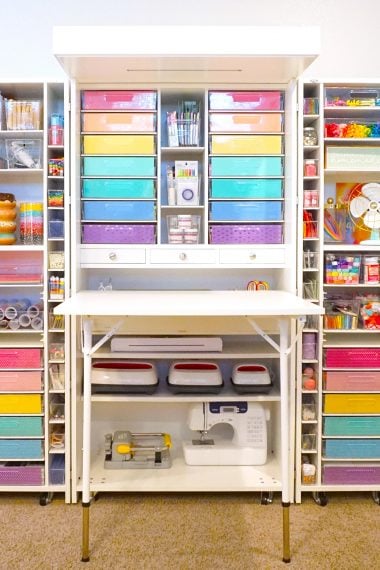 Dreambox Craft Room Storage Cabinet Review Story - Abbi Kirsten Collections