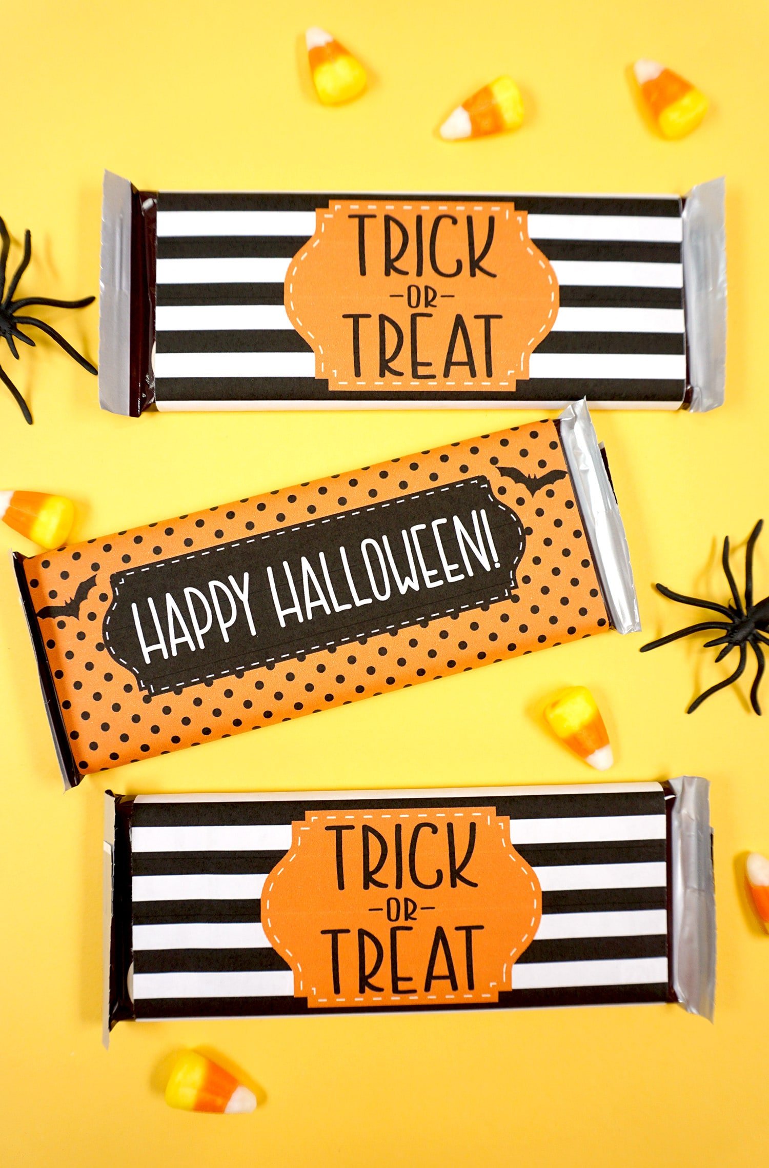 Diy Candy Wrappers Template from www.happinessishomemade.net