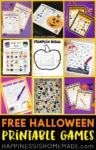 Free Halloween Games Printables
