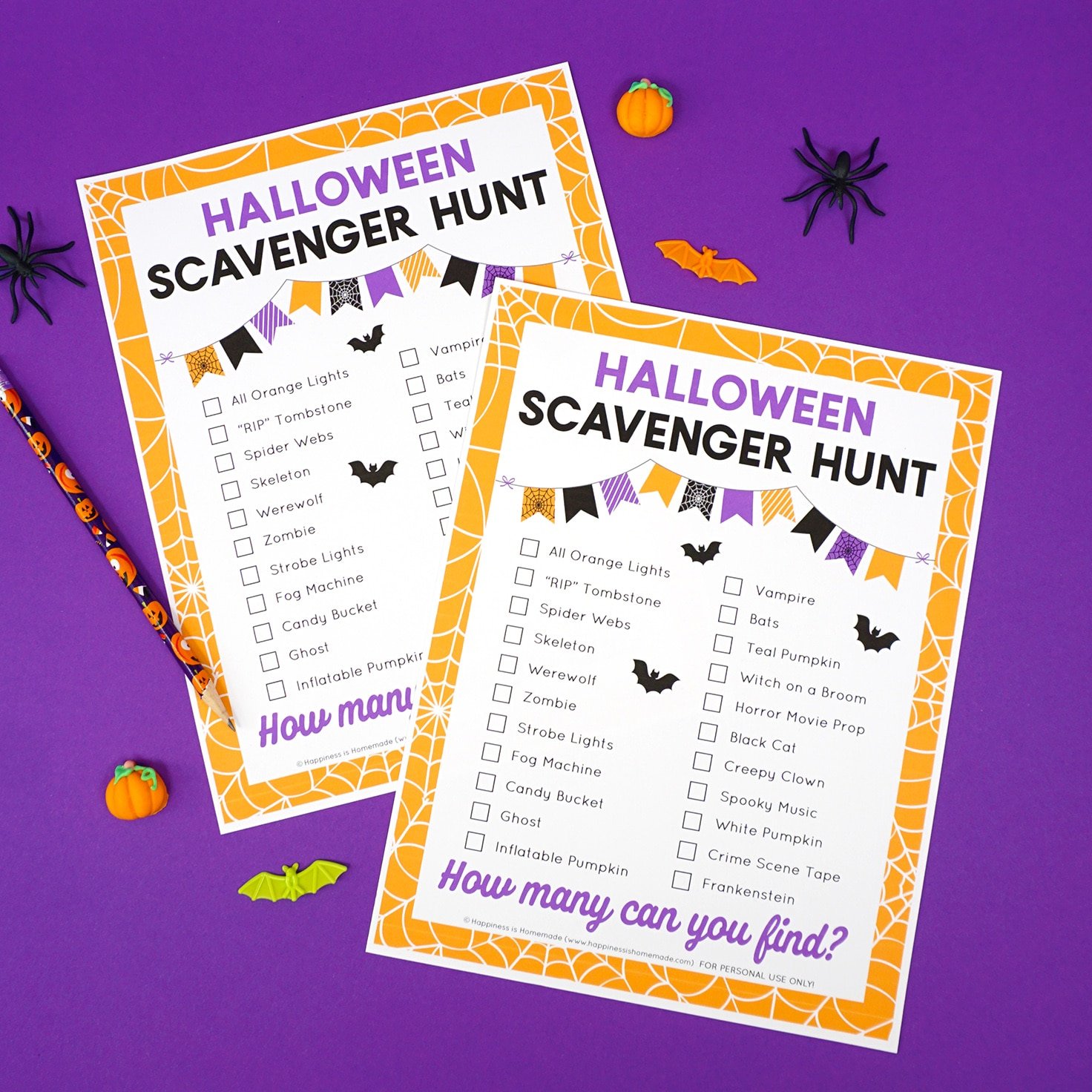 printable halloween scavenger hunt free halloween activity for kids