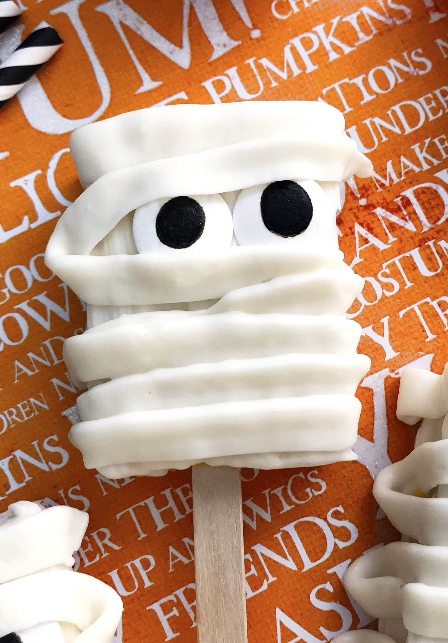 cute mummy halloween treats