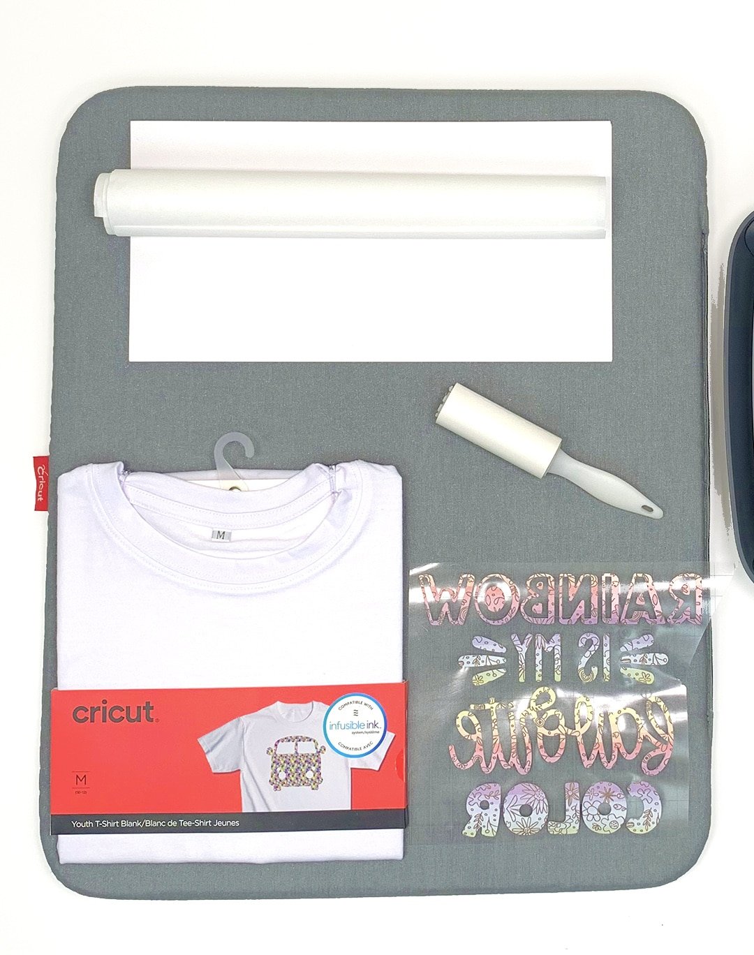 lint roller and shirt materials 