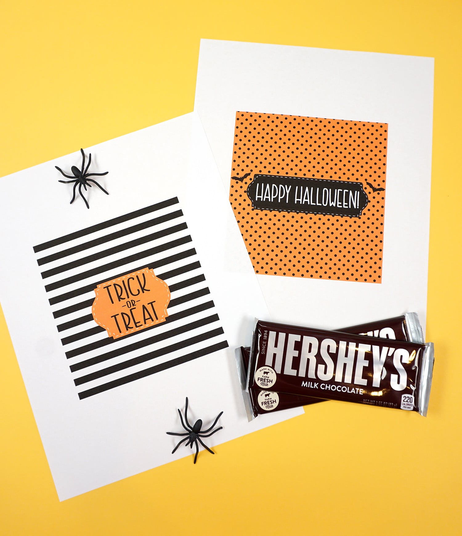 printable halloween candy bar wrappers