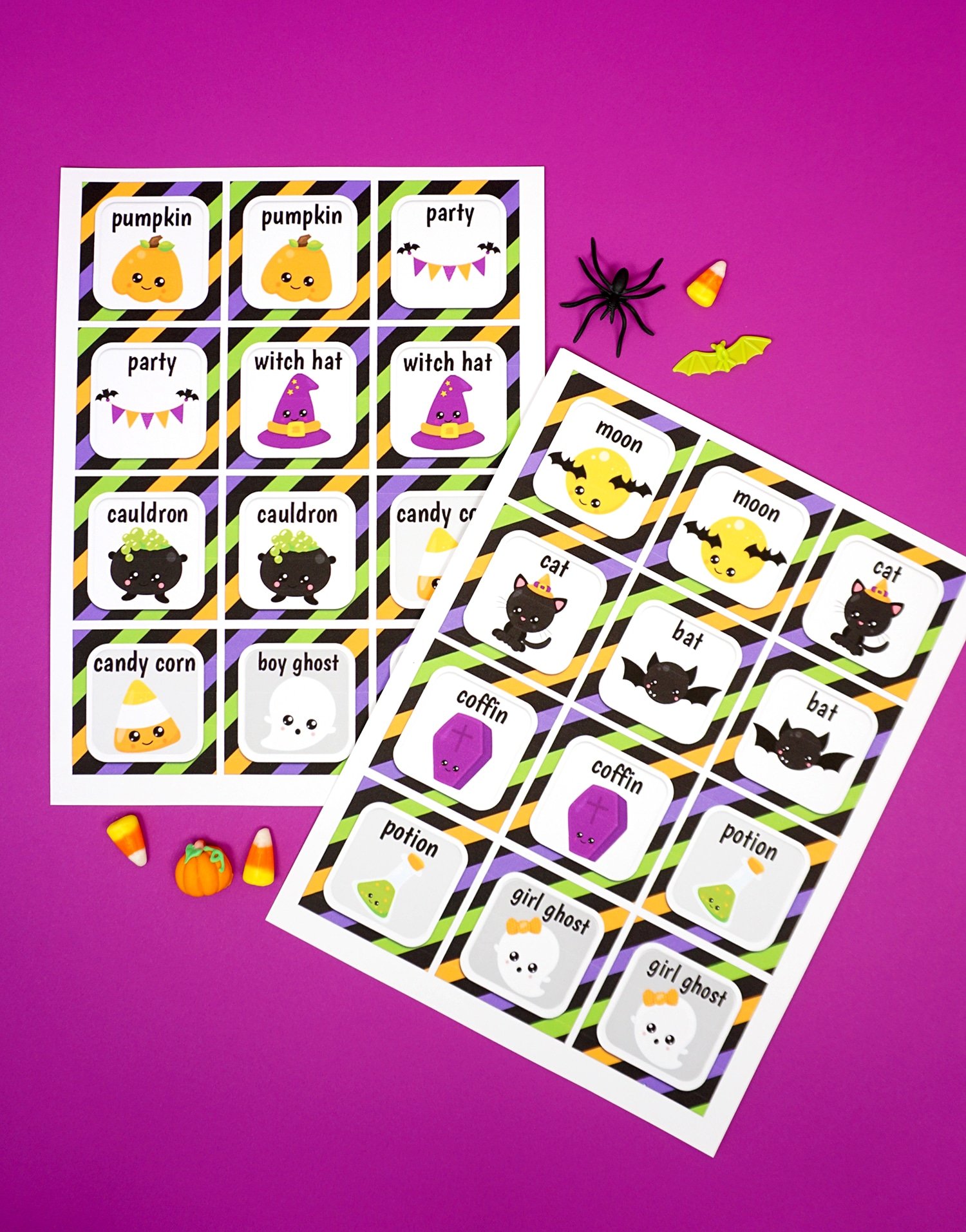 Halloween Memory Match Game