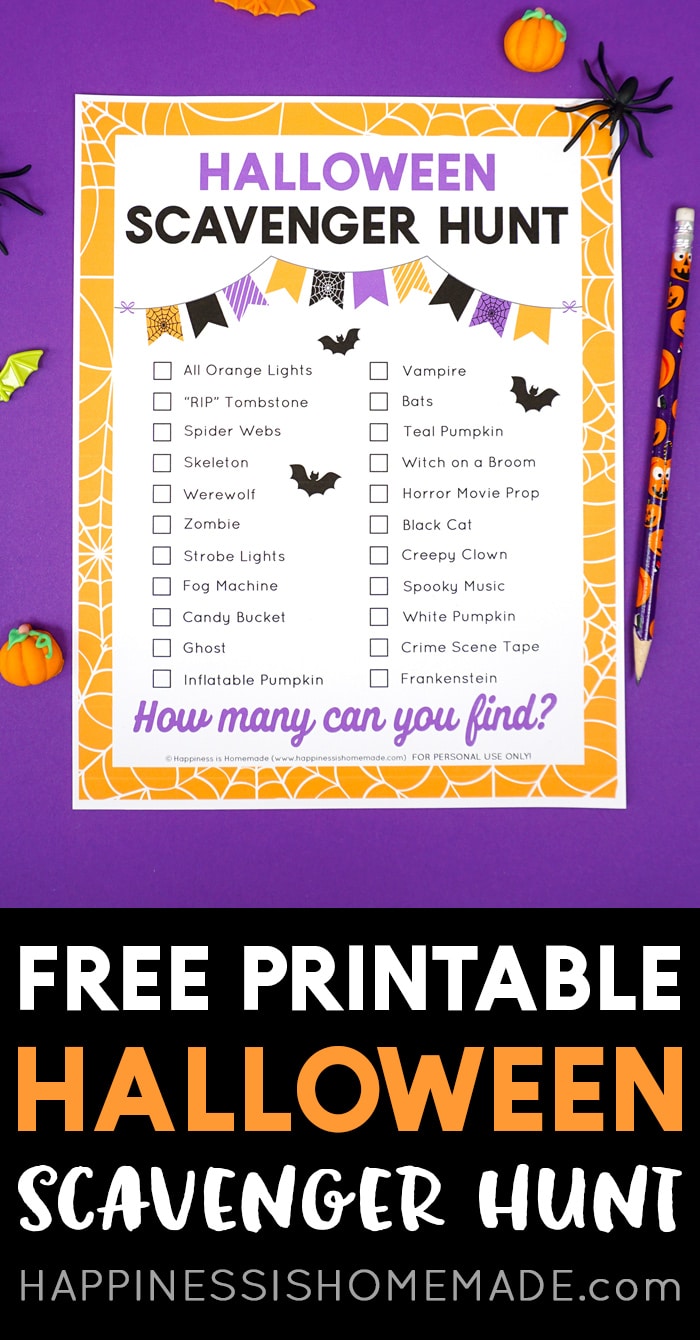 printable halloween game for kids