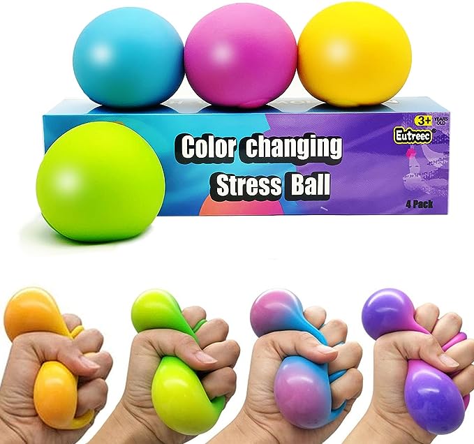 color changing stress ball