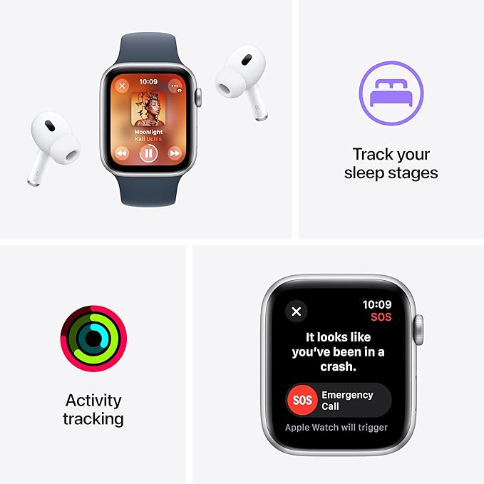 apple watch and features listed 