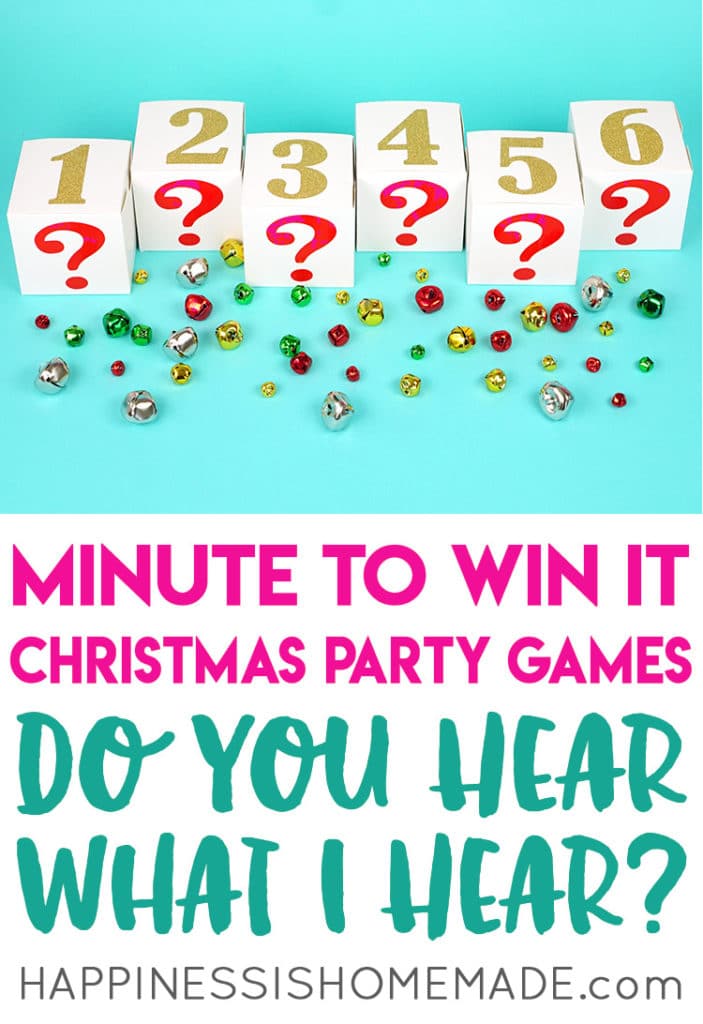 11 Minute to Win It Christmas Games for All Ages - Happiness is Homemade