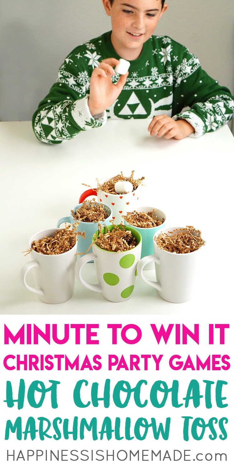 hot chocolate marshmallow toss minute to win it game 
