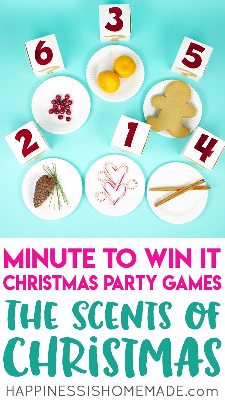 minute to win it christmas party games scents of christmas game items
