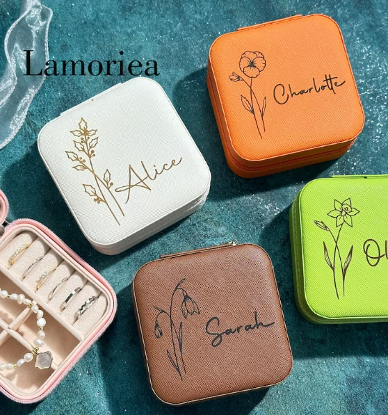 custom personalized jewelry boxes for stocking stuffer