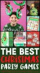 The Best Christmas Party Games collage