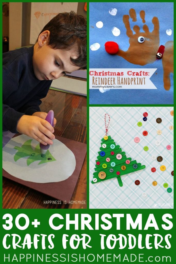30+ Christmas Crafts for Toddlers