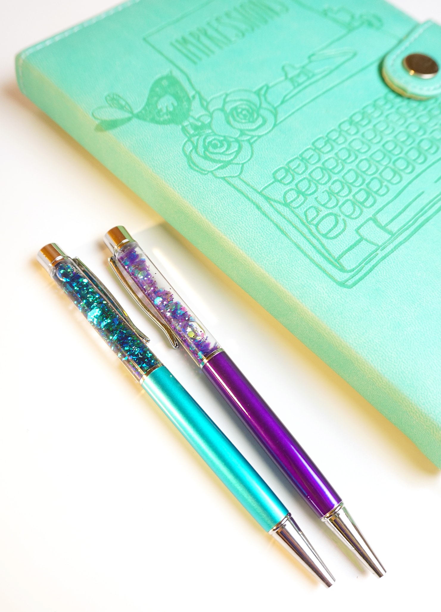 Easy DIY Glitter Pens