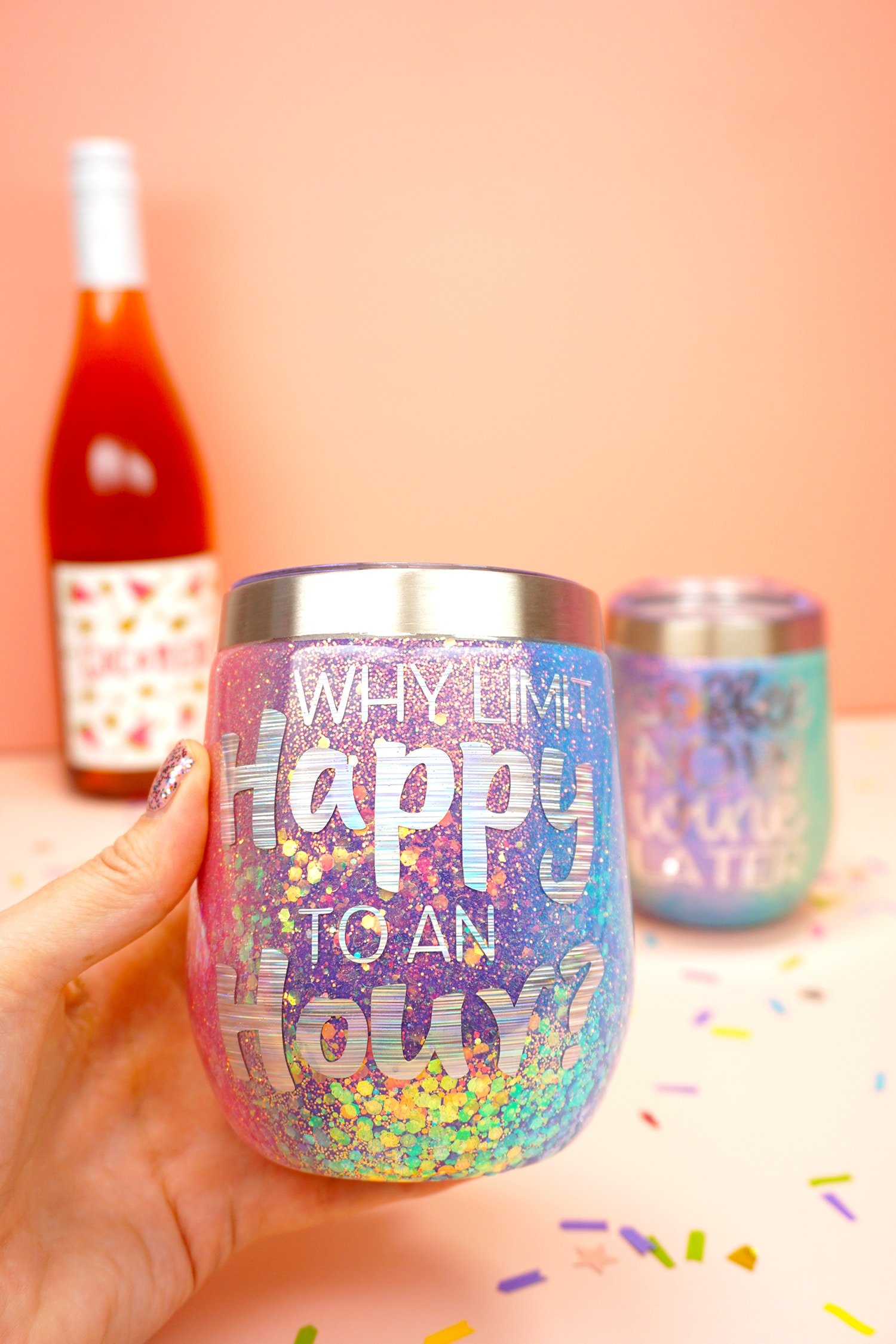 happy hour win tumblers