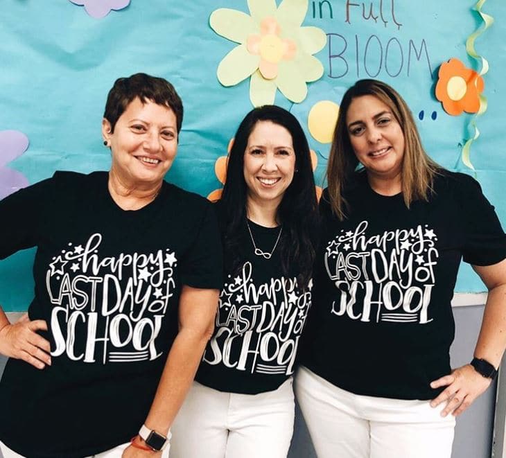 school shirts worn by teachers