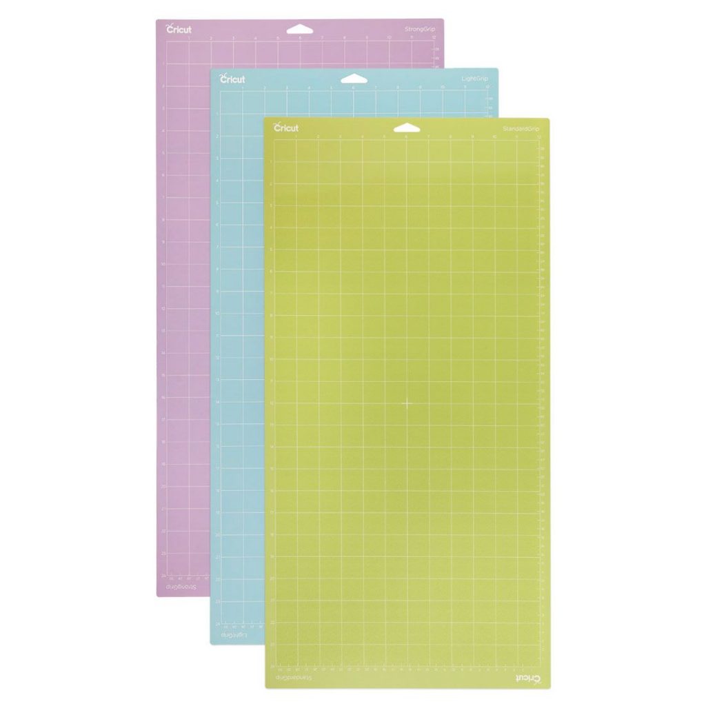 SO: Cricut 12x24 Variety Adhesive Cutting Mat Set, Strong, Standard, Light  grip (3pk)