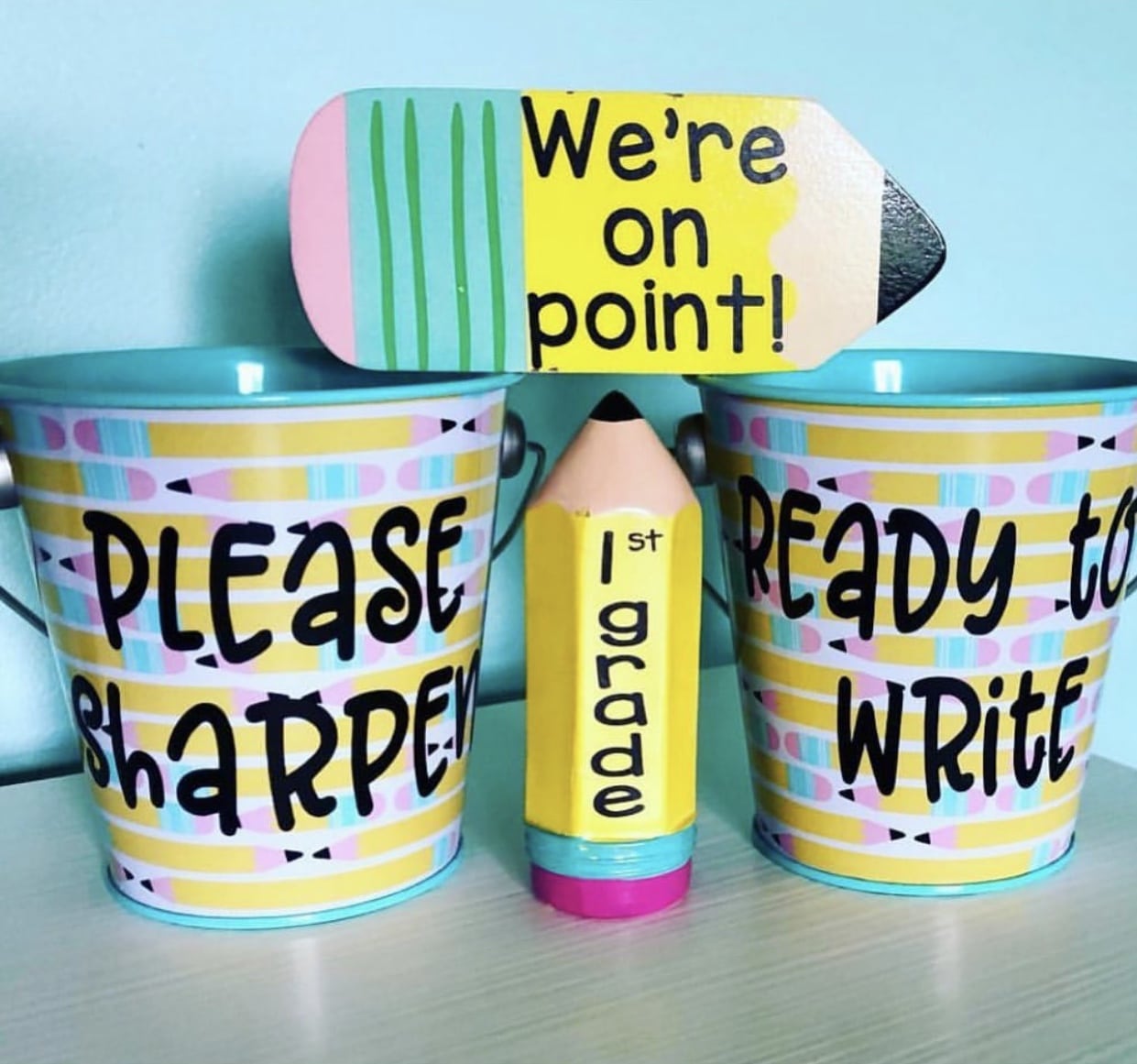 teacher gifts inspired by writing and pencils