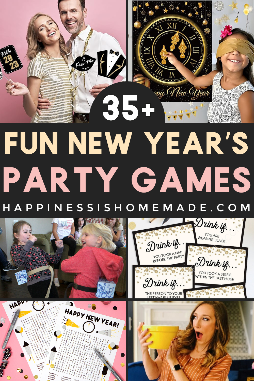 35+ Fun New Year's Eve Party Games