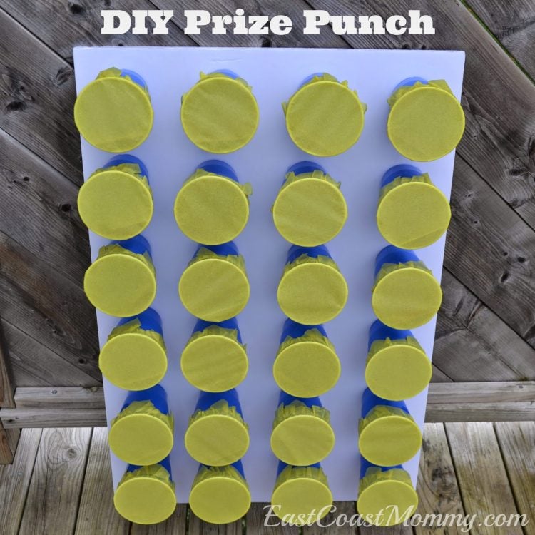 DIY Prize Punch Game Board