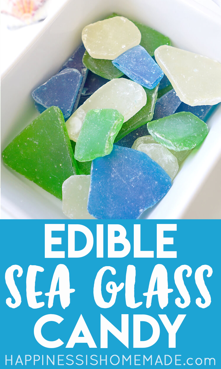 Easy Edible Sea Glass Candy - Happiness is Homemade