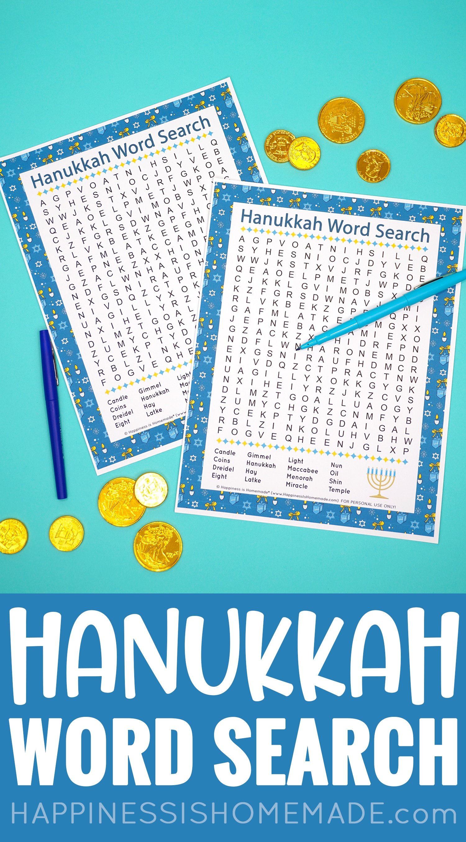 hanukkah word search printable for kids