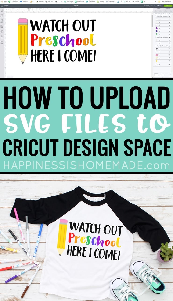 How to Upload SVG Files in Cricut Design Space