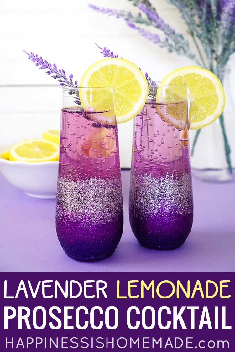 Lavender Lemonade Prosecco Cocktail Recipe