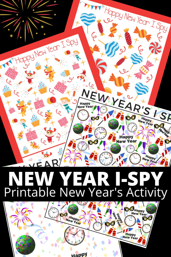 New Years I Spy activity 