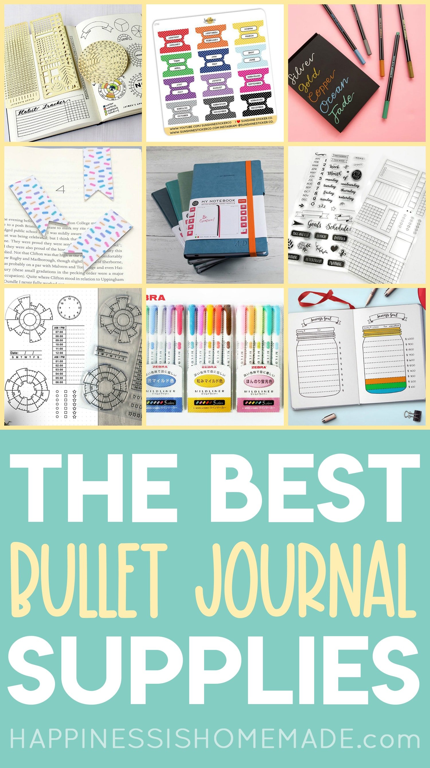 The Best Bullet Journal Supplies For Any Artistic Level