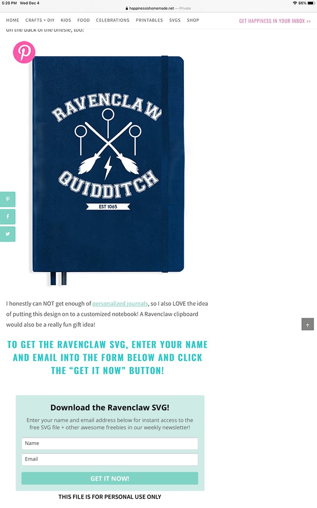 ravenclaw quidditch file with download form