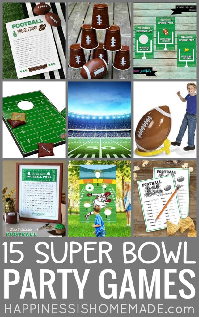 15 Super Bowl Party Games