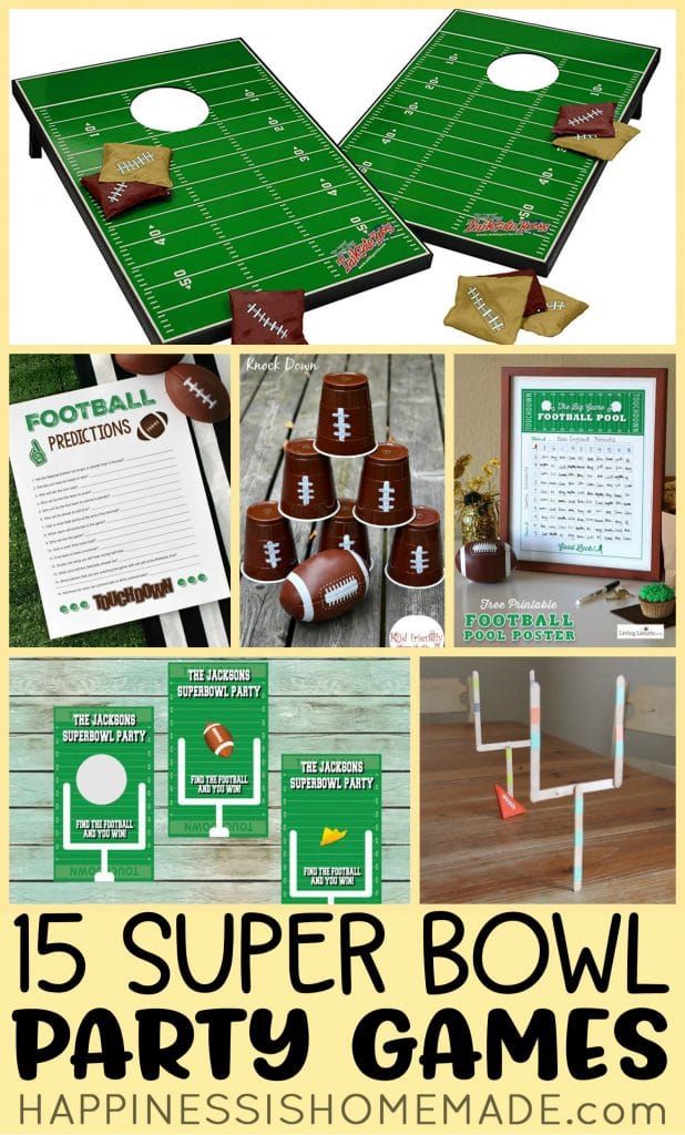 15 super bowl party games