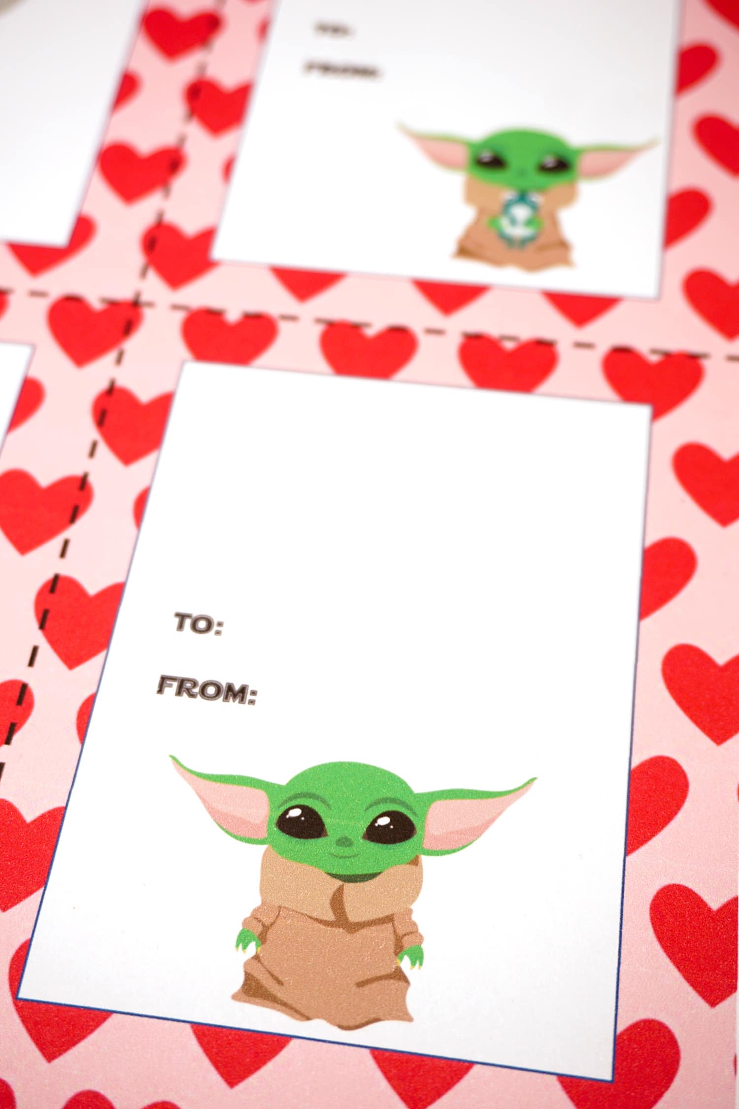 Baby Yoda Valentines
