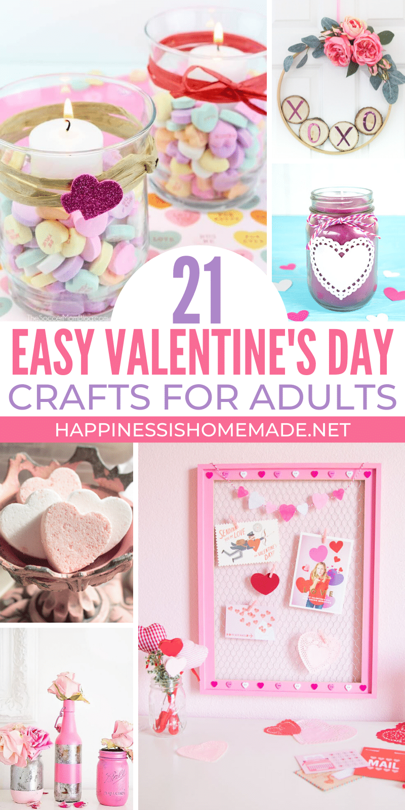 21 easy valentines day crafts for adults