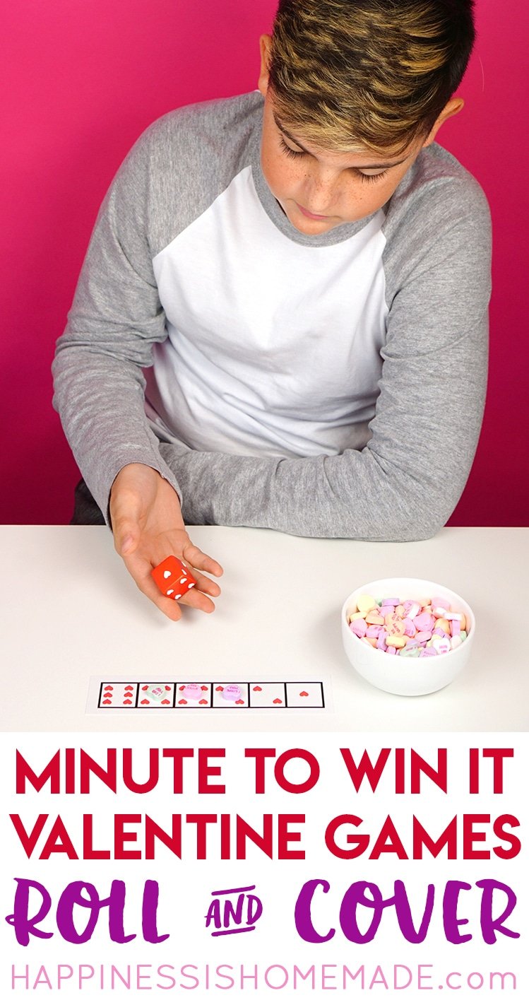 Minute-to-Win-It-Game-Roll-and-Cover Valentine