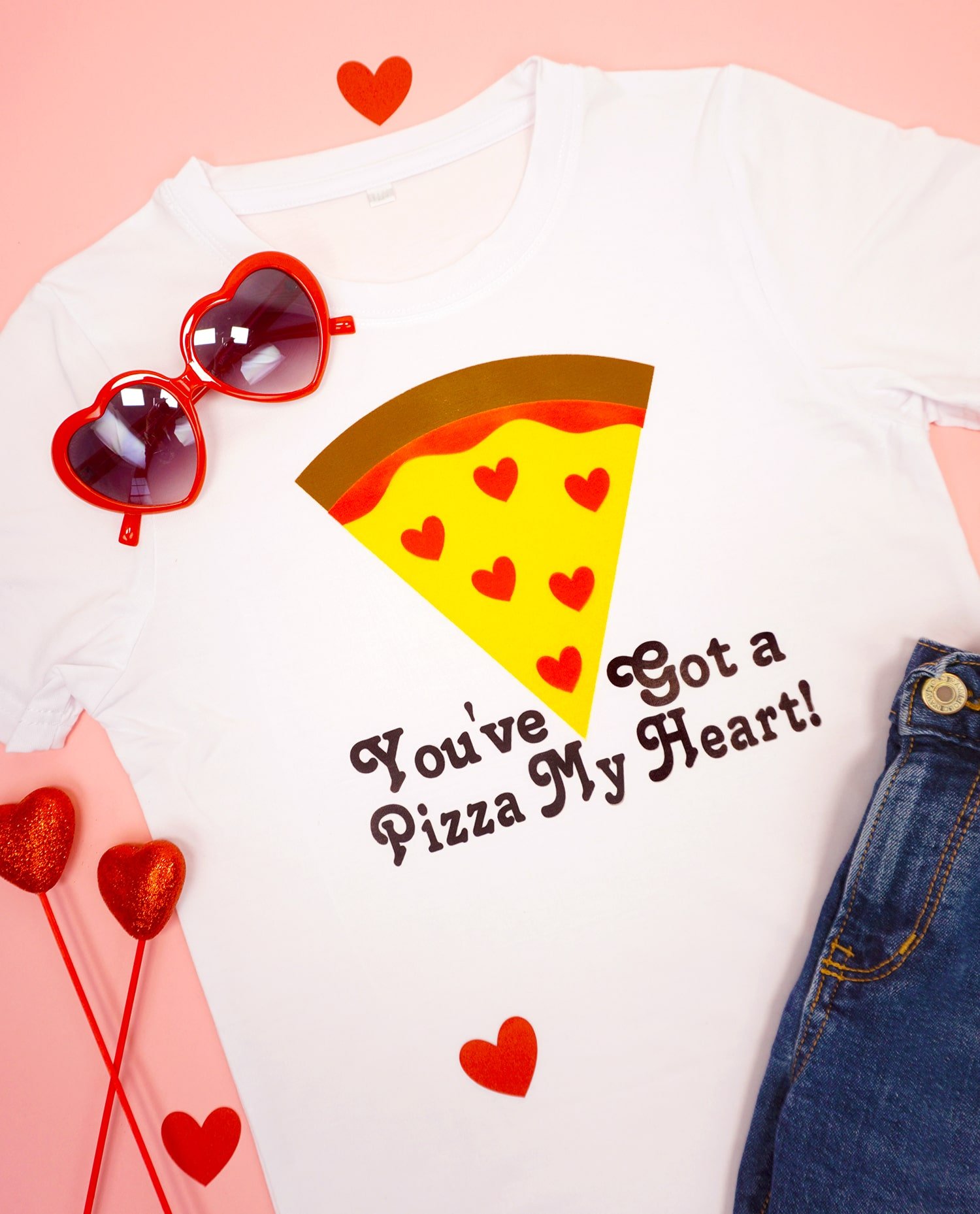 youve got a pizza my heart svg file on tshirt