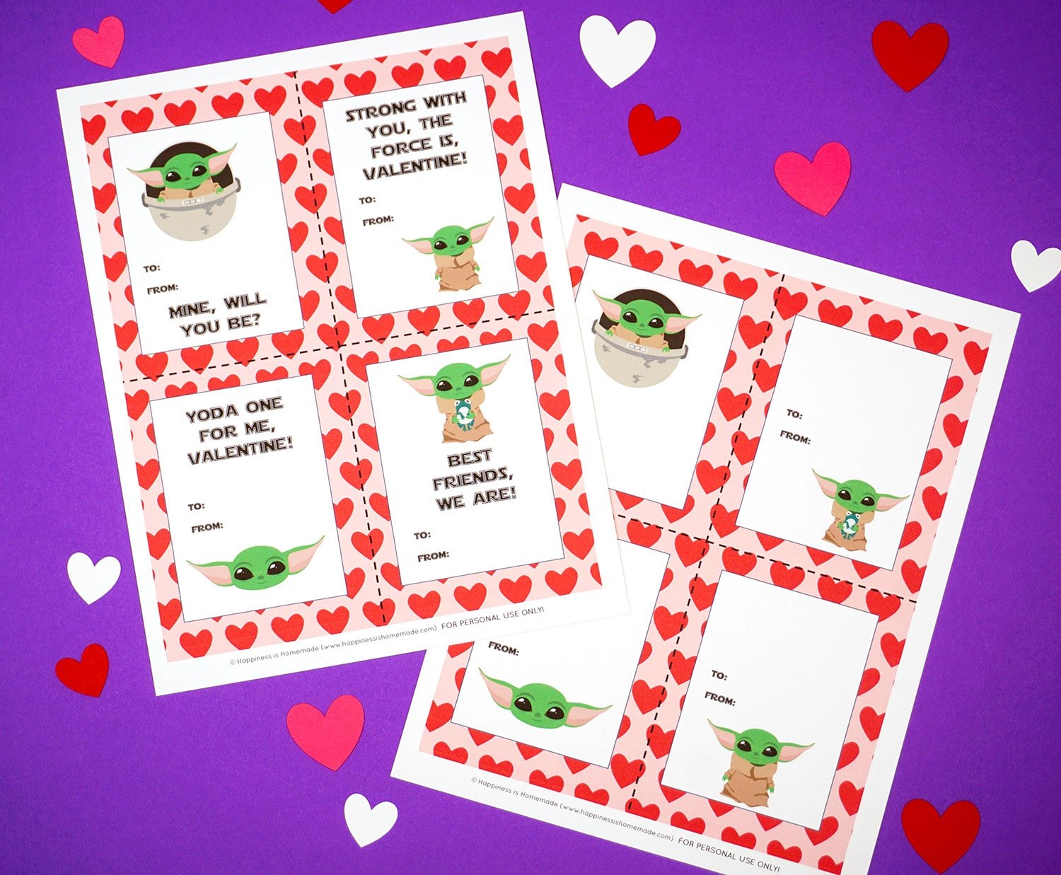 printable baby yoda valentines day cards