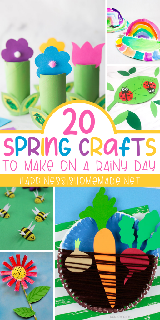 20 super fun and easy Spring crafts for kids