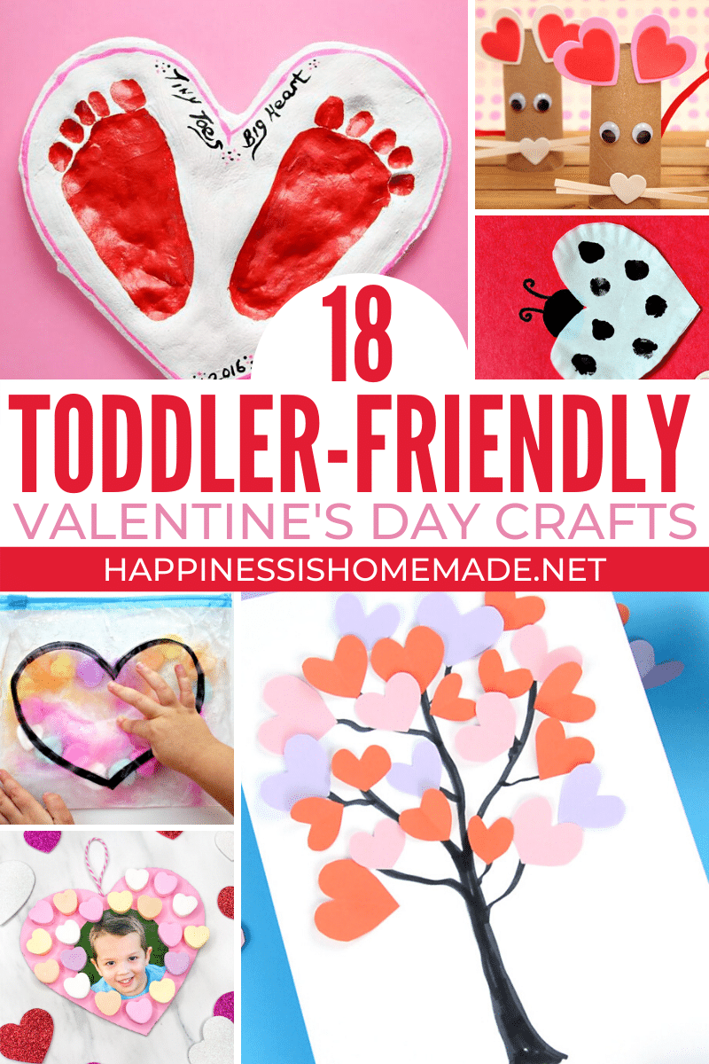 18 Valentine Crafts for Toddlers