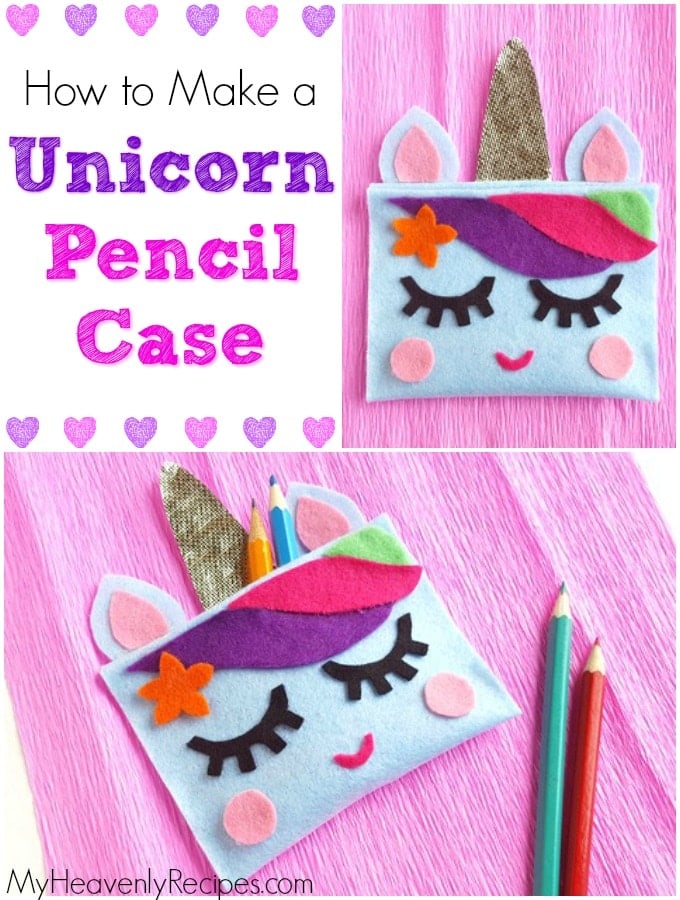 unicorn pencil case for kids