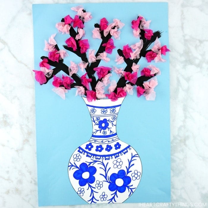 Absolutely Beautiful Spring Art Projects for Kids - Fun-A-Day!